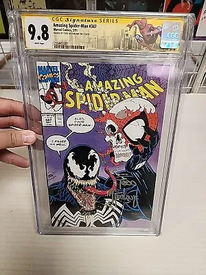 Buy Marvel Comics Amazing Spider-Man 347 CGC 9.8 Signature Series Todd Mcfarlane • 394.24£