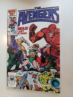 Buy The Avengers 273 VFN Combined Shipping Of $1 Per Additional Comic. • 3.16£