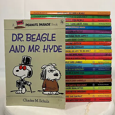 Buy Peanuts Parade Books Vols 1-25 Charles M Schultz TPB VTG 1980s Comic Collections • 99.30£