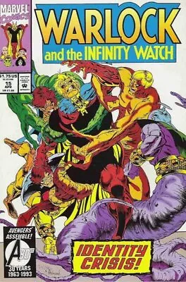 Buy Warlock (Vol 2) And The Inifinity Watch #  15 Near Mint (NM) Marvel Comics MODER • 8.98£