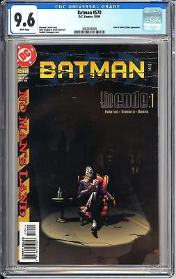 Buy Batman 570 CGC 9.6 1999 4062646008 Joker & Harley Quinn Appearance DCU • 71.95£