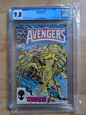 Buy Avengers #257 1st Appearance Of Nebula CGC 9.8 White Pages Marvel 1985 • 160.49£
