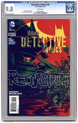 Buy Detective Comics #39 - CGC 9.8 - DC • 47.97£