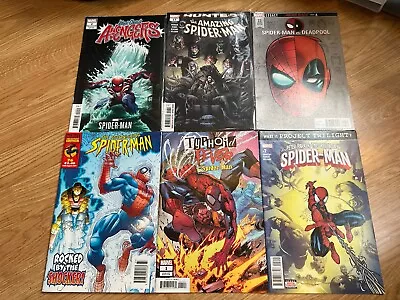 Buy Marvel Comics Spider-Man/Venom Random Comic Book Lot Of 6 • 12.99£