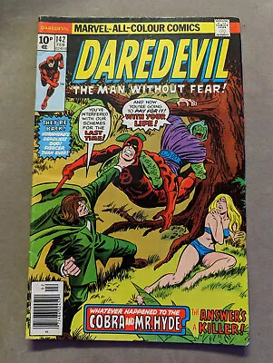 Buy Daredevil #142, Marvel Comics, 1977, FREE UK POSTAGE • 7.99£
