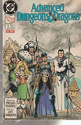 Buy Dc Comics Advanced Dungeons & Dragons #1 (1988) 1st Print F+ • 13.95£