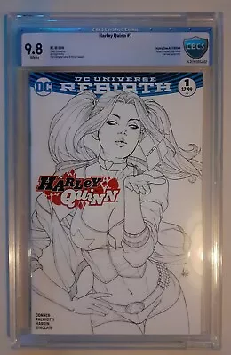 Buy Cbcs 9.8. Harley Quinn #1. Artgerm Legacy. White Pages. Like Cgc. • 144.95£