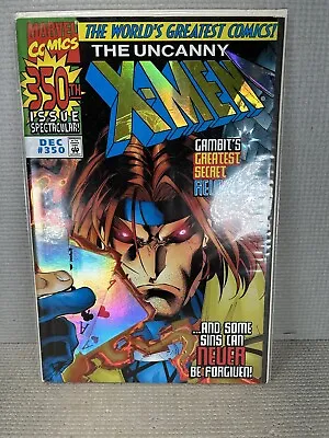Buy Uncanny X-Men #350 Prism Foil! Gambit! Marvel 1997 • 14.21£