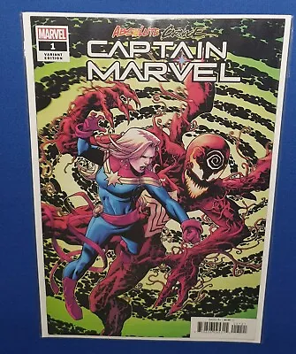 Buy CAPTAIN MARVEL #1 - ABSOLUTE CARNAGE - RARE 1:50 MIKE McKONE VARIANT COVER - NM • 79.95£