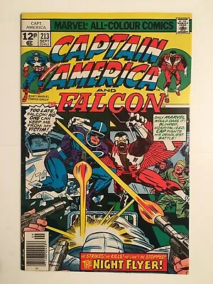 Buy Captain America #213 VFN (8.0) MARVEL ( Vol 1 1977) Kirby  • 12£