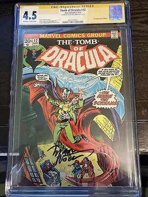 Buy Tomb Of Dracula #12 CGC Marvel 1973) Terrific Brunner Cover / 2ND APP BLADE • 168.73£