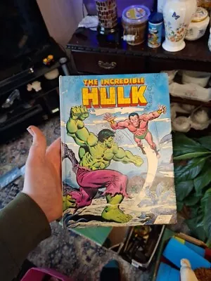 Buy The Incredible HULK Marvel Comics Annual 1979 Hardback Book • 4.99£