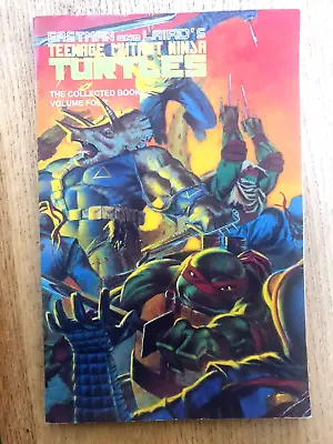 Buy TEENAGE MUTANT NINJA TURTLES COLLECTED BOOK GN (1990 Series) #4 Fine+ • 40£