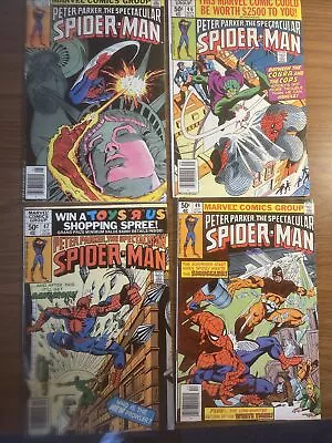 Buy Peter Parker, The Spectacular Spider-Man Lot Of 4 Run #42-49 1st Smuggler • 11.92£