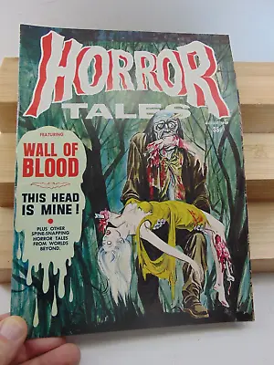 Buy HORROR TALES. Eerie Pub. Vol 1 # 8 Aug 1969. Wall Of Blood, This Head Is Mine • 60.24£