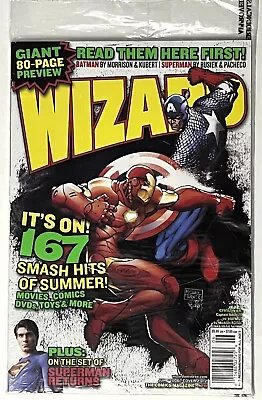 Buy WIZARD MAGAZINE #176 - (June 2006) - Superhero Comics Movies TCG  CCG - POLYBAG • 2.39£