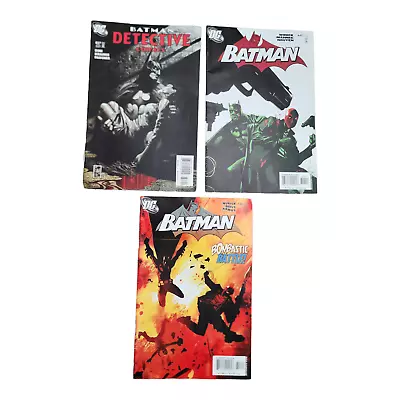 Buy Lot Of 3 DC BATMAN Comic Books #646 #647 #827 Year 2005-2007 W/Free Shipping • 12.06£