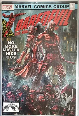 Buy Daredevil #1 Alan Quah Trade Variant Signed With Coa Limited To 250 Marvel 2022 • 39.97£