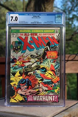 Buy X-Men V1 #95 (CGC 7.0;  Death  Of Thunderbird) By Comic Blink • 198.55£
