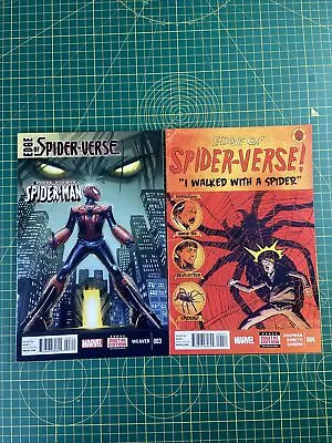 Buy Edge Of Spider-Verse: Spider-Man #3 And #4 (Marvel 2014) NM Lot Of 2 • 0.99£