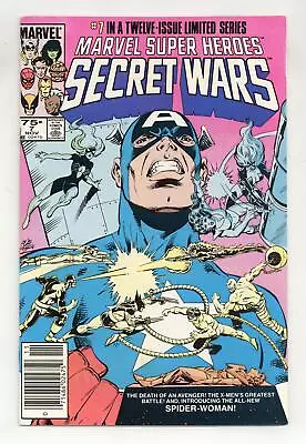 Buy Marvel Super Heroes Secret Wars #7D FN/VF 7.0 1984 1st App. Spider-Woman II • 35.18£