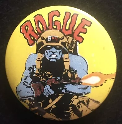 Buy Rogue Trooper 1980s 2000 AD COMIC UK PIN BUTTON BADGE FORBIDDEN PLANET ORIGINAL • 19.99£