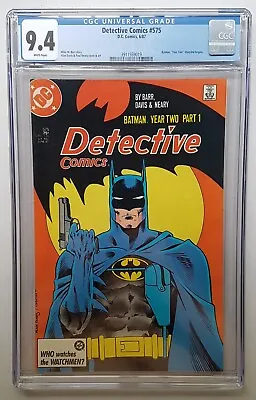 Buy Detective Comics #575 Cgc 9.4 1987 New 3911559019 • 84.75£