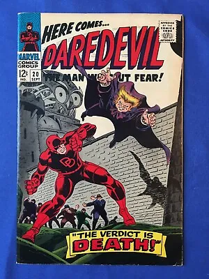 Buy Daredevil #20 FN+ (6.5) MARVEL ( Vol 1 1966) • 25£