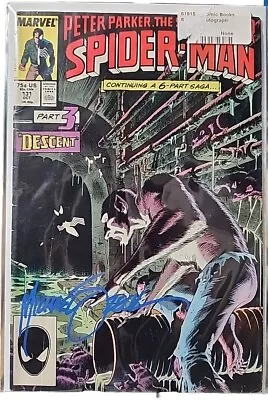 Buy Peter Parker, The Spectacular Spider-Man #131 NM- Signed By Mike Zeck, COA • 35.85£