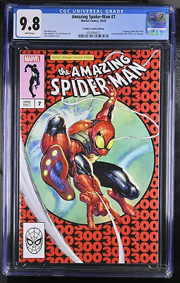 Buy Amazing Spider-Man #7 (10/2022) - Tyler Kirkham ASM 300 Homage Trade Var CGC 9.8 • 79.20£