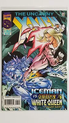 Buy The Uncanny X-men # 331 Iceman Vs White Queen 1996 Near Mint+ • 7.99£