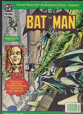 Buy Batman Monthly #20  FN (DC - 1988 Series) London Editions • 3£