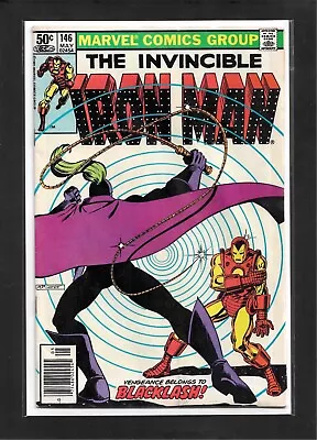 Buy Iron Man #146 (1981): 1st Appearance Mark Scariotti As Backlash! FN- (5.5)! • 4.44£