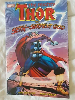Buy New THOR VS SETH THE SERPENT GOD GRAPHIC NOVEL Collects Thor (1966) #395-400 • 8.99£