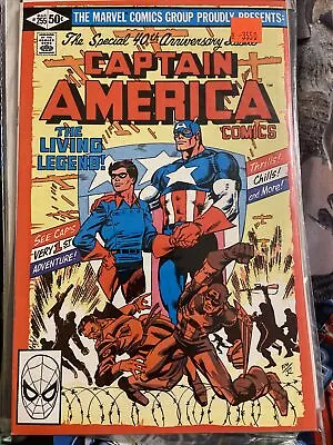Buy Captain America  255  Bucky Origin Frank Miller & John Byrne VF Or Better • 13.59£