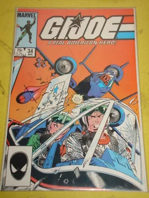 Buy Gi Joe #34 A Real American Hero Marvel Comics Vol1 April 1985 • 8.99£