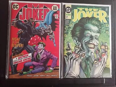 Buy The Joker #6 Neal Adams And #7 Darryl Banks Green Lantern Homage DC Comics 2022 • 17£