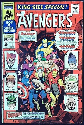 Buy AVENGERS KING-SIZE SPECIAL (1967) #1 - Back Issue • 24.99£
