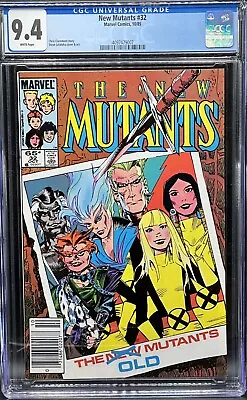 Buy New Mutants #32 1985 CGC 9.4 - Chris Claremont Story - 1st Madripoor • 59.96£