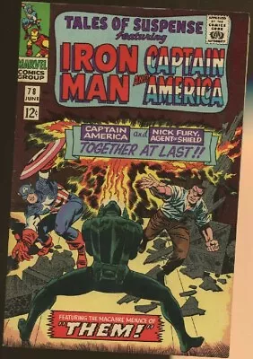 Buy Tales Of Suspense #78 (1966) Fn 6.0  Iron Man, Captain America, Nick Fury! • 40£