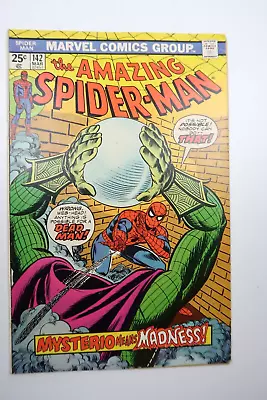 Buy Amazing Spider-Man #142 1st Cameo Gwen Stacy Clone 1975 Bronze Age Marvel F/VF • 23.99£