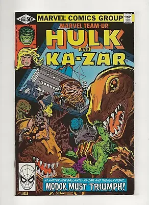 Buy Marvel Team-Up #104 (1981) Hulk High Grade VF/NM 9.0 • 7.24£