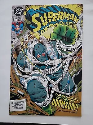 Buy SUPERMAN The Man Of Steel 18 DEC 1992 (45) DC Comics Book 1st Full App. DOOMSDAY • 13.59£