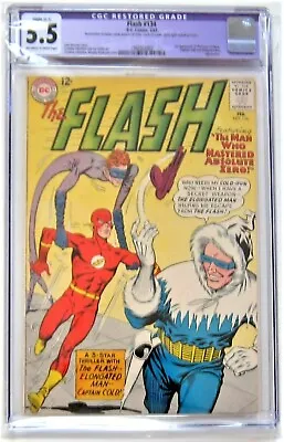Buy Flash - No. 134 - 1963 - CGC 5.5 - Comic • 75£