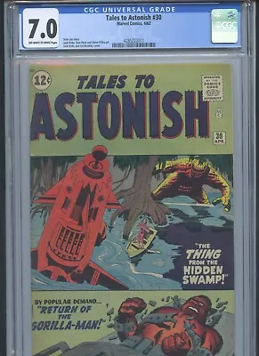 Buy Tales To Astonish #30 1962 CGC 7.0~ • 209.78£