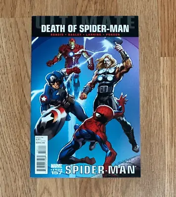 Buy Ultimate Spider-Man #157 Death Of Spider-Man (Marvel Comics, June 2011) • 5.68£
