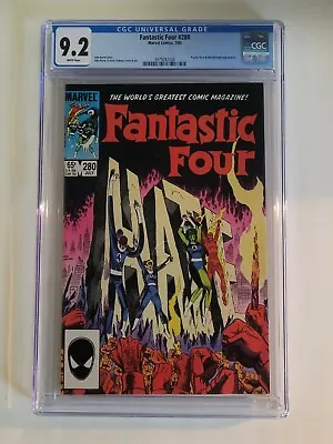 Buy Fantastic Four #280 CGC 9.2 Marvel Comics 1st Appearance Of Malice • 39.52£