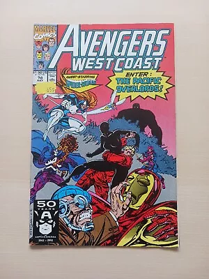 Buy Marvel Comics Avengers West Coast #70 1st Print Vf Free Uk P&p  • 4.95£