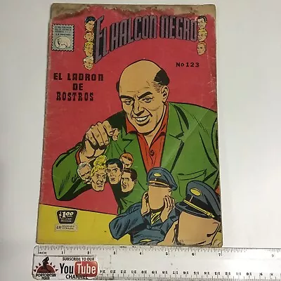 Buy 1960 Spanish Mexican Comics El HalcÓn Negro #123 Editorial La Prensa Mexico • 3.14£