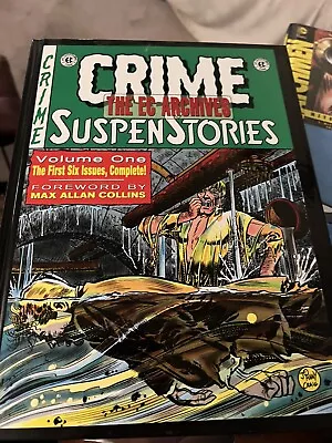 Buy EC Archives Crime SuspenStories Volume One Forward Max Allan Collins HC Reprint • 23.98£